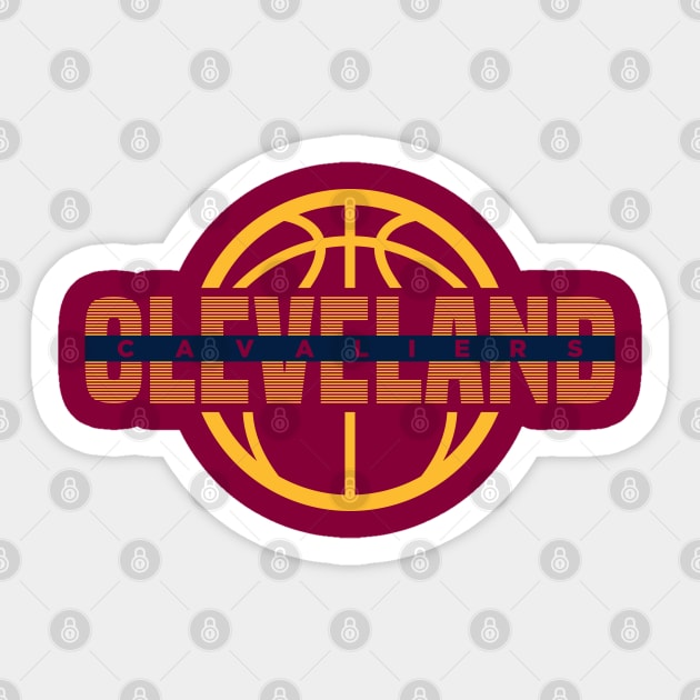 Cleveland Cavaliers 5 Sticker by HooPet